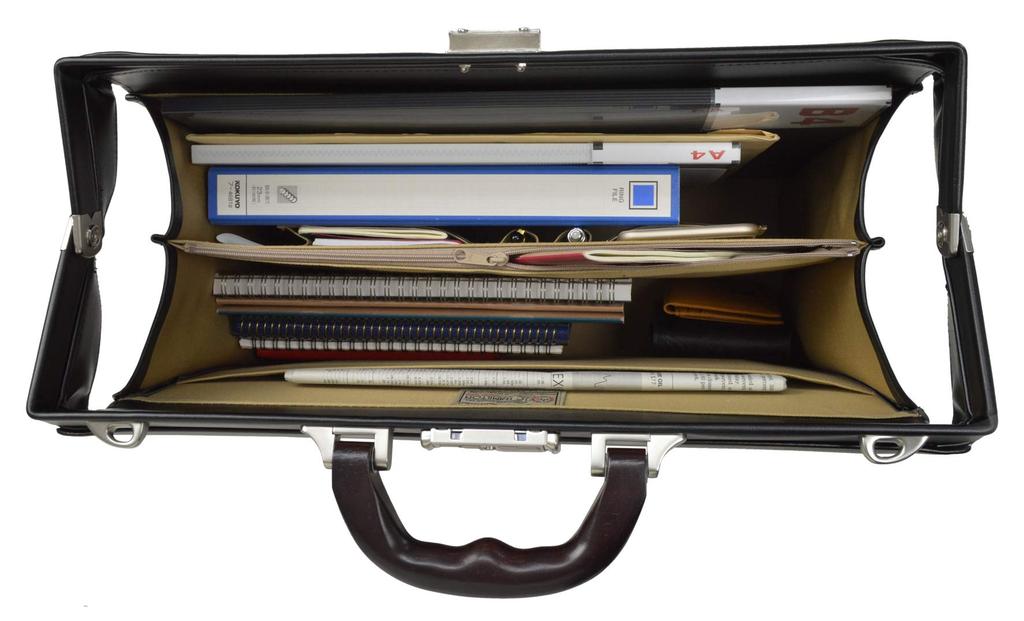 J.C. Hamilton 22307 Dulles Bag, Wooden Series, Lightweight, with Shoulder Strap and Shoulder Pad, Made In Japan