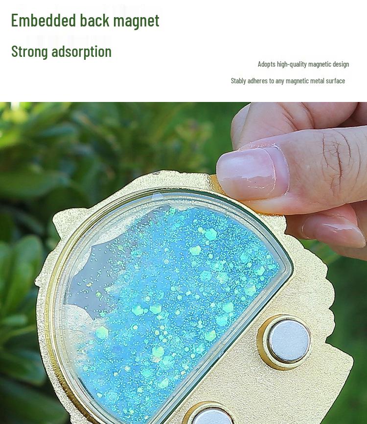 Chongqing Hongyadong Landmark Metal Fridge Magnet - Cultural Souvenir and Tourist Attraction Sticker