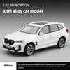 1/32 BMW X3M Legeringsmodellbil, med Lyd- og Lysfunksjoner, Interiørdekorasjon Samlepynt, Gaver til Bilentusiaster