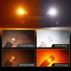 2X Error Free White/Amber LED 3157 DRL Switchback Turn Signal Parking Light Bulb