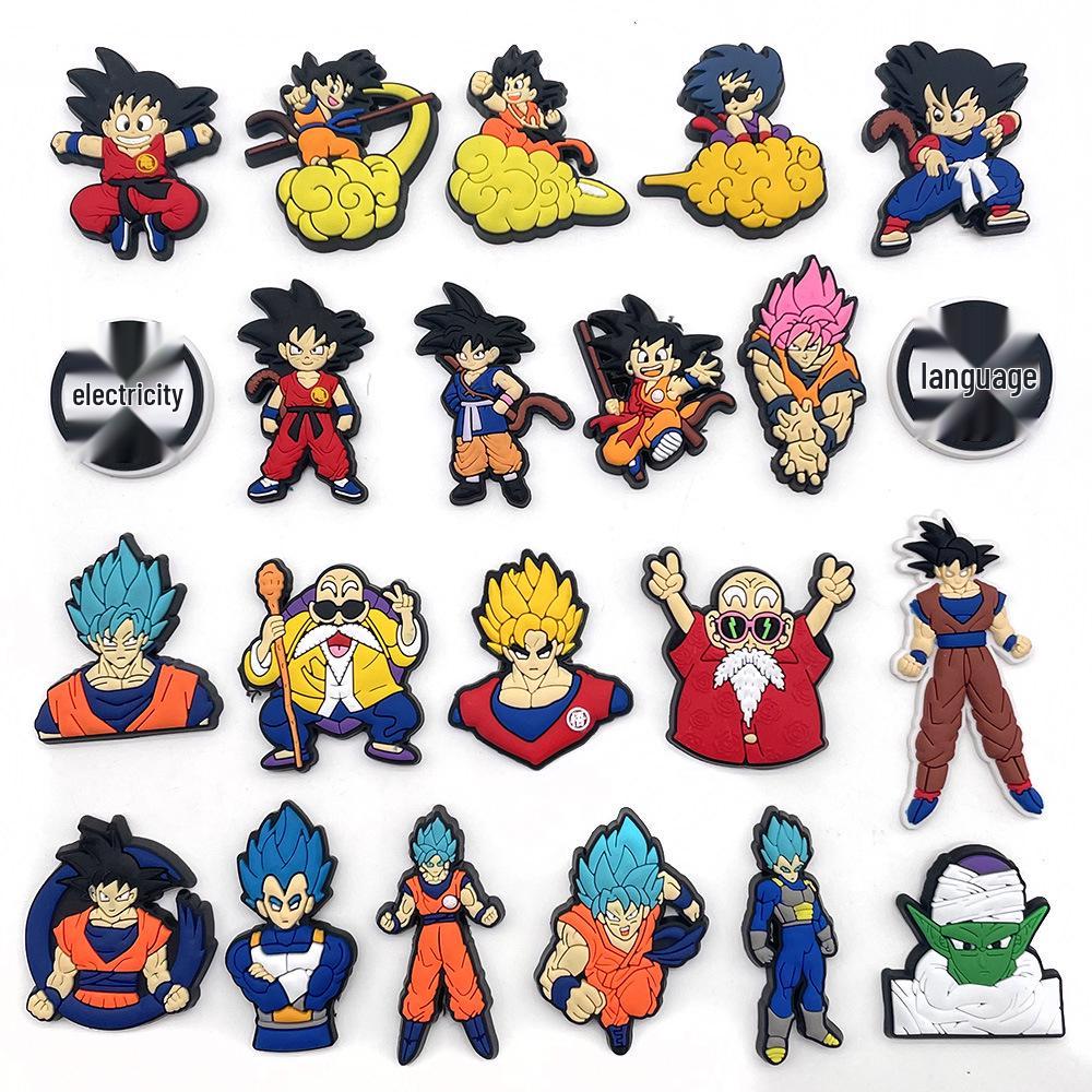 Dragon Ball Clog Shoe Charms - Hot Selling Garden Shoe Buckle Accessories