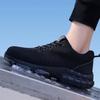 Steel Toe Protective Men's Safety Shoes Breathable Puncture Resistant Reinforced Sole Men's Work Shoes Men's Fashion Sneaker