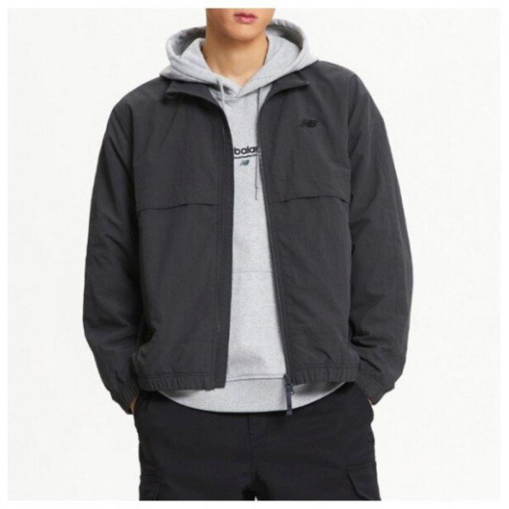 

New Balance Unisex Ess Heritage Warm Up Jacket Kqj Nbnae31313 60 Gray series/100
