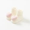 Cute Cartoon-Doll Decoration Baby Socks Spring Summer Anti-slip Newborn Baby Socks for Floor for 0-2 Baby Comfortable Loose