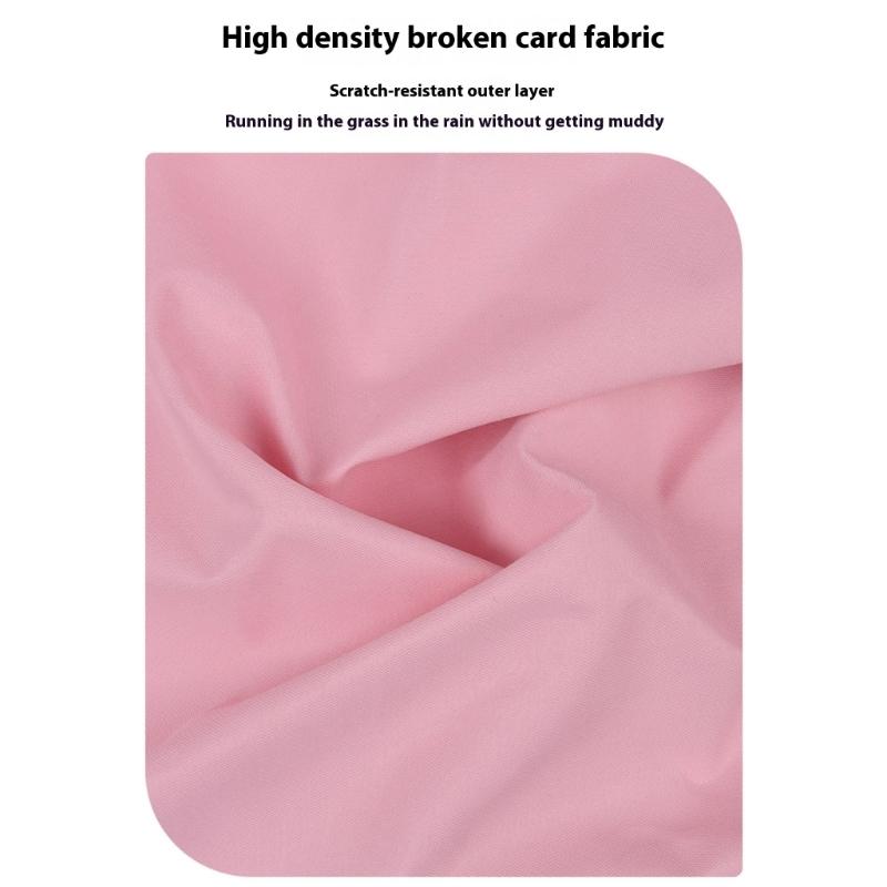 Waterproof Hooded Dog Raincoat with Detachable Hoods Adjustable Pet Rain Jackets For Small To Large Dog Outdoor Activity