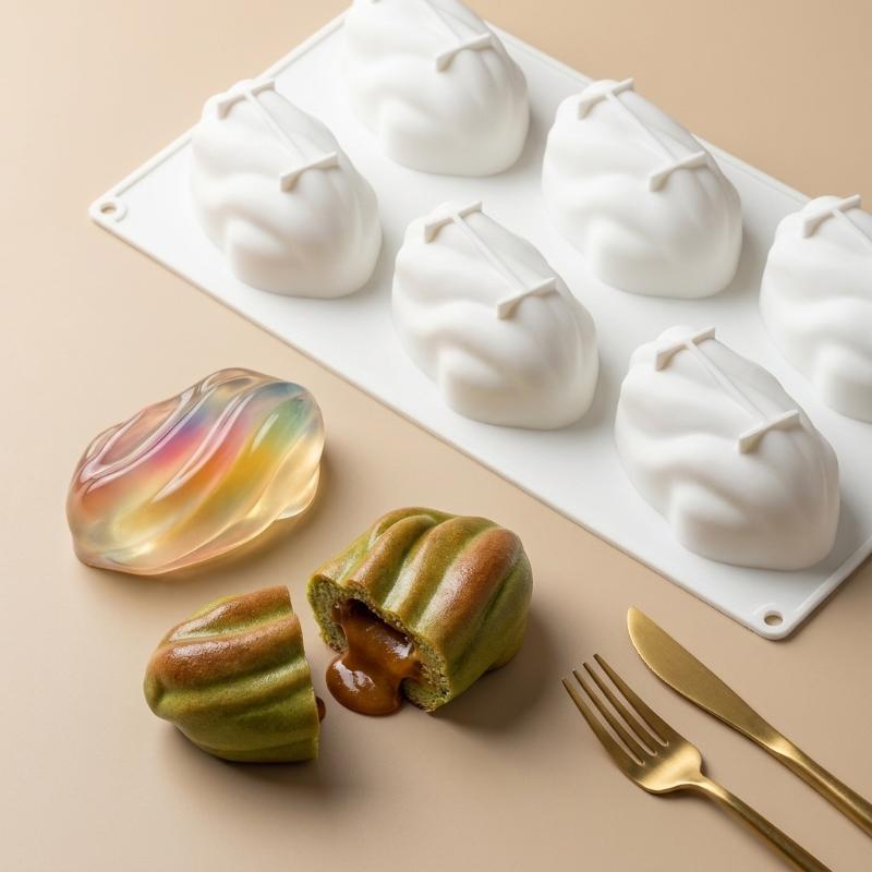 Nonstick Food Grade Silicone Mousse Molds Reusable For Home Baking Dessert Chocolate