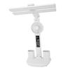 LED Desk Light with Fan and Clock Calendar Touch Control 3 Lighting Modes Rechargeable Dimmable