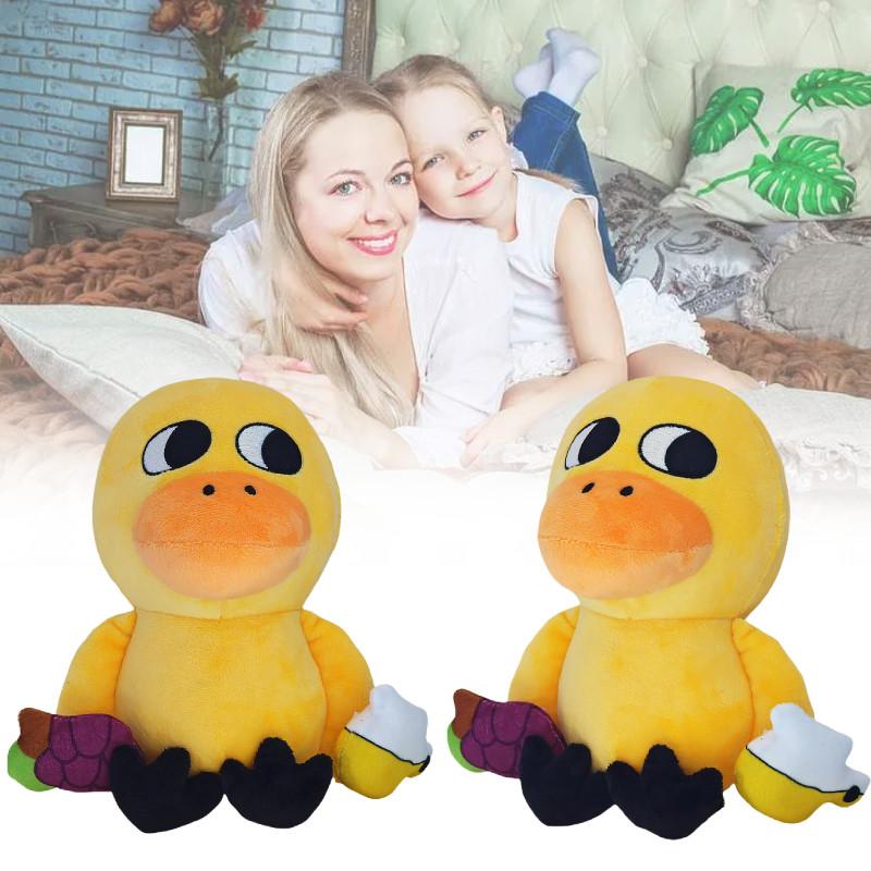 Adorable Duck Plushie Cute Yellow Duck Stuffed Animal Soft Pp Cotton Toy