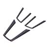 Steering Wheel Button Frame Trim Replacement for   MX-5 ND 2016-2020 Carbon   Steering Wheel Button Frame Sticker