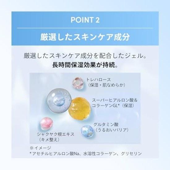 Anessa Perfect UV Skin Care Gel NB 40g SPF50+PA++++ Sunscreen Type White Floral Fragrance Protection (for Face) Moisture Retention Dry Fine Lines