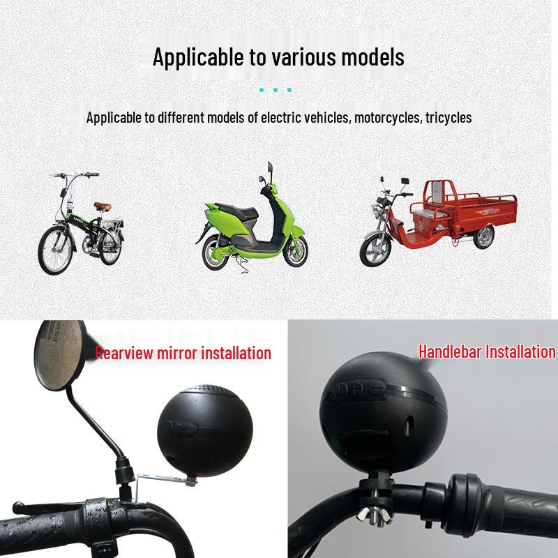 High Volume Wireless Bluetooth Mini Speaker for Bikes and Motorcycles