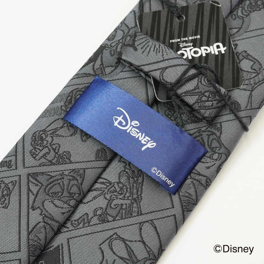Disney Zootopia Judy Nick Print Tie D50030 Disney Zootopia Judy Nick Casual One Size Fits All & Gray, & Gift,