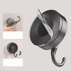 Heavy Duty Suction Cup Hooks Strong Hold No Drill Hanger Adjustable Waterproof Hook For Glass Tile Wall, Bathroom Kitchen
