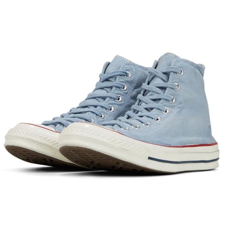 Converse Chuck 1970 Comfortable High-Top Canvas Shoes Unisex Sneakers Blue 167410C