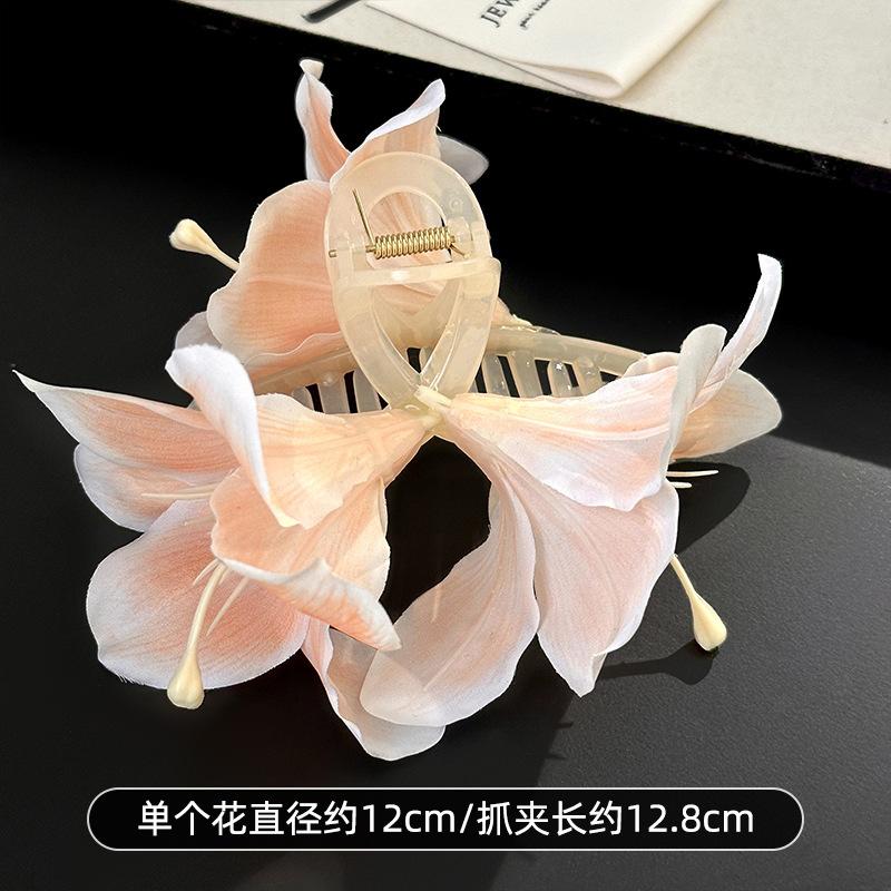 Holiday wind egg flower other side flower grab clip sweet girl bangs side hairpin bohemian hair accessories