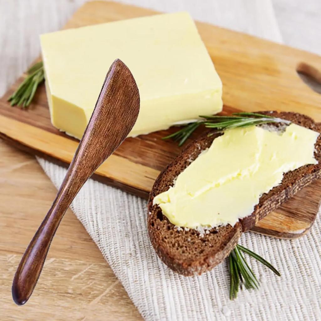 1ks Dřevěný nůž na marmeládu Japonsko Špachtle na máslo Večeřové nože Nůž se silnou rukojetí Styl Nože Kráječ na sýr Kuchyňské doplňky