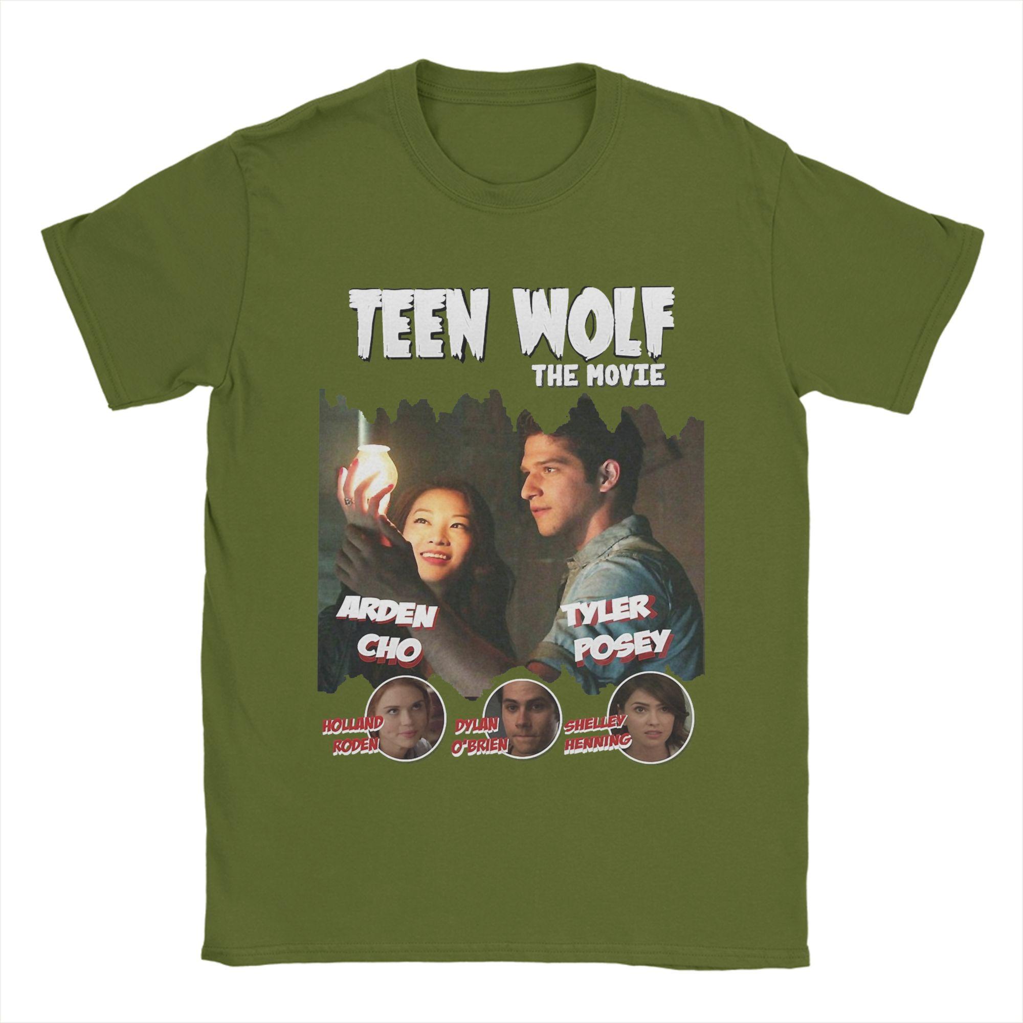 

Teen Wolf The Movie T-Shirt Summer Leisure T-Shirts Adult 100% Cotton Comfortable Oversize Tees Short Sleeves Streetwear Tops 4XL