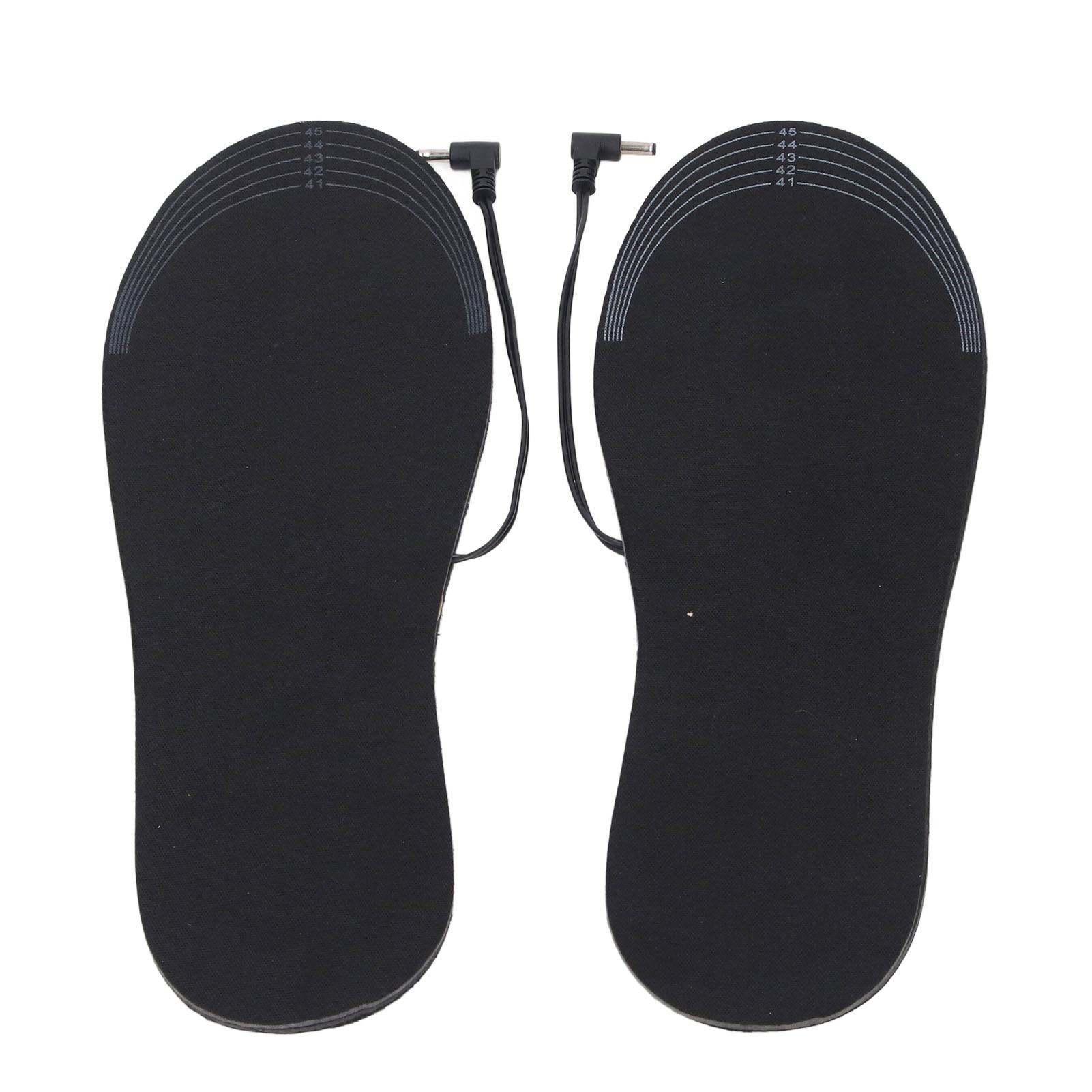 

2шт. стельки с подогревом, размер 41-46, с возможностью разрезания, с питанием от USB, для активного отдыха