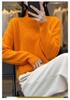 Women's Plus Size High Neck Wool Pullover: Thick Knit Sweater for Autumn & Winter