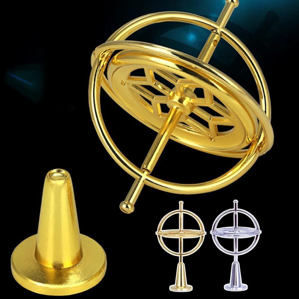 Finger Gyro Self-balancing Gyroscope Fingertip Rotating Toy Finger Gyroscope Antistress Gyroscope