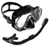 Adult Anti-Fog Snorkel Mask & Dry Snorkel Set