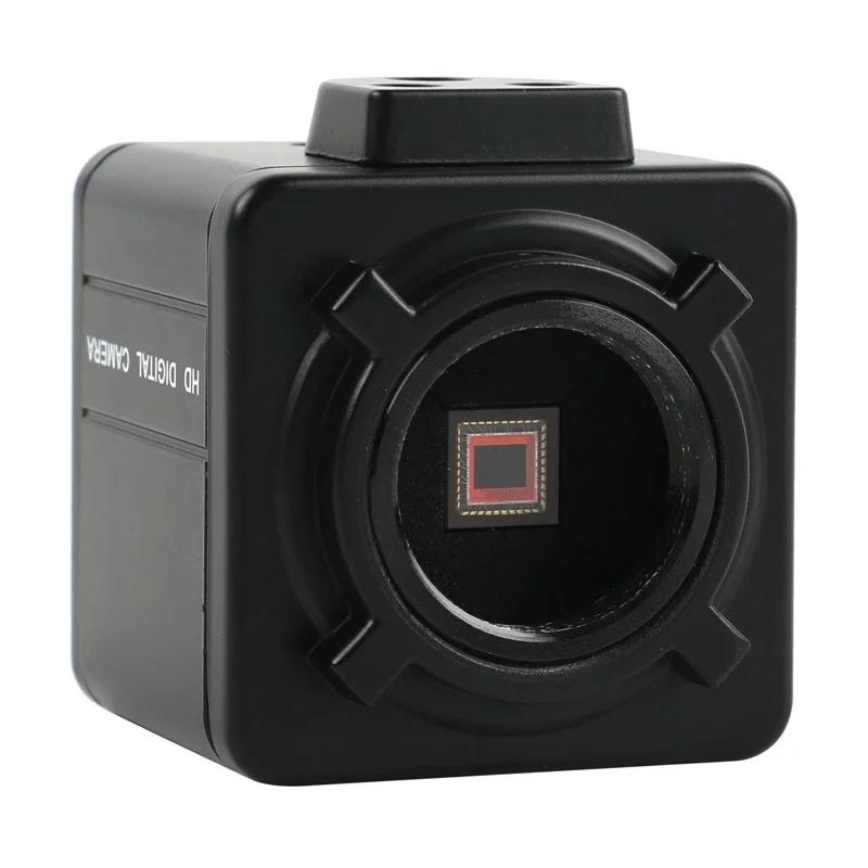 1/3 Inch Sensor 800TVL HD Industrial CCD Camera BNC Digital Video Microscope 130X Zoom High Working Distance C-mount Lens