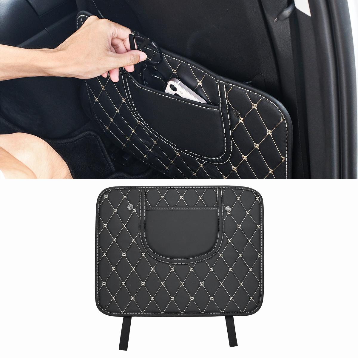 

PU кожаная спинка сиденья автомобиля противоударная накладка протектор против грязи царапин коврик защита подходит для сиденья с оригинальной сумкой автомобильные аксессуары