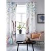 Easter Bunny Eggs Spring Flowers Window Curtains for Living Room Bedroom Curtain Modern Kitchen Blinds Drapes Curtains
