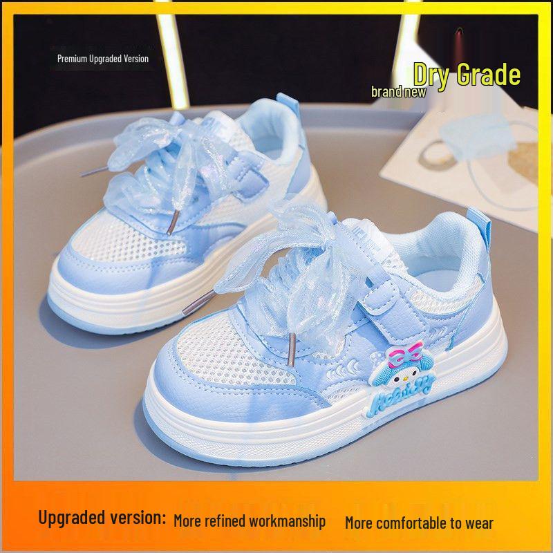 

Girls My Melody Mesh Sneakers - Spring/Summer 2025 Breathable Soft Sole Non-Slip Casual Shoes 37 - 22 cm синий
