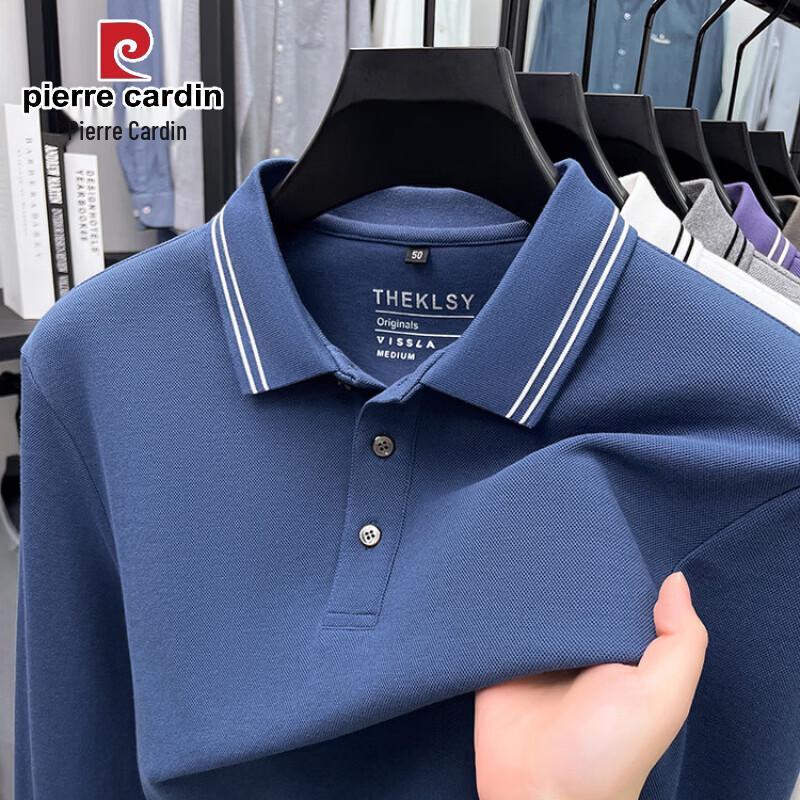 Pierre Cardin Men s 100% Cotton Long Sleeve Polo T-Shirt XL