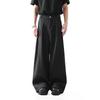 Black Baggy Pants Men Casual Wide Leg Work Wear Straight Trousers Male Luxury Drape Loose Cool Cargo Pants