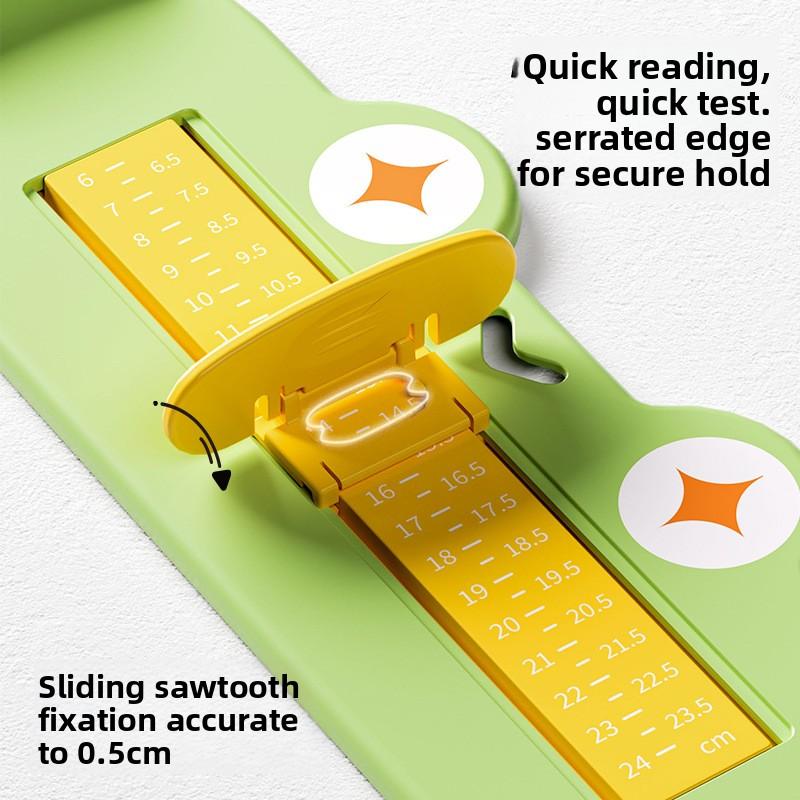 Foot Measuring Device Infant Standard Measuring Ruler Shoe Size Family Baby Home Foot Measuring Children