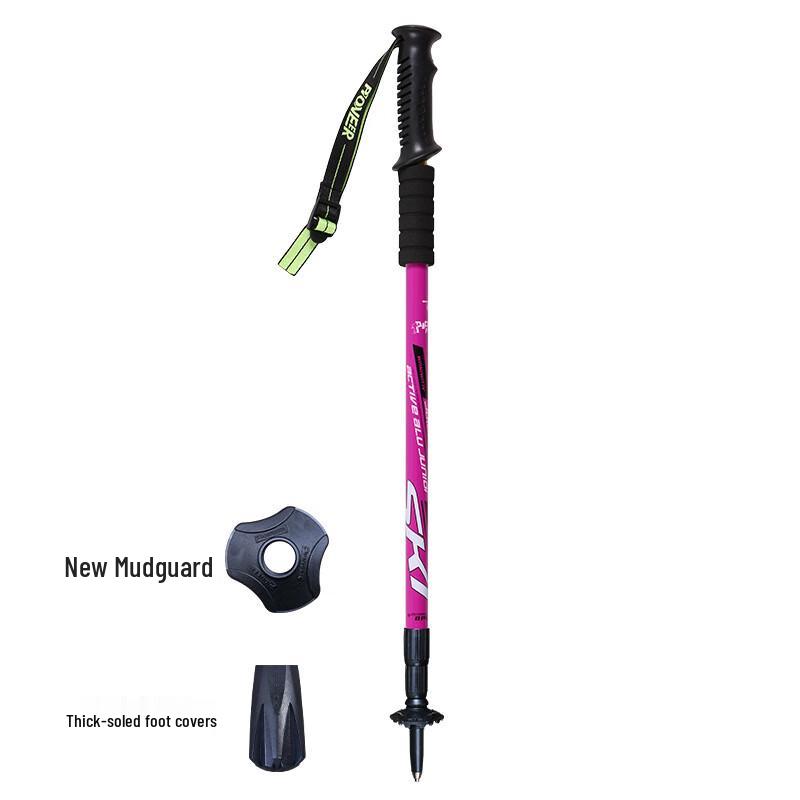 Kaituozhe 3-Section Telescopic Trekking  Walking Pole