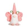 Butterfly Gnomes ,Handmade Spring Tomte Swedish Gnomes Scandinavian Figurine Nordics Gnomes Plush Elf Dolls Ornaments