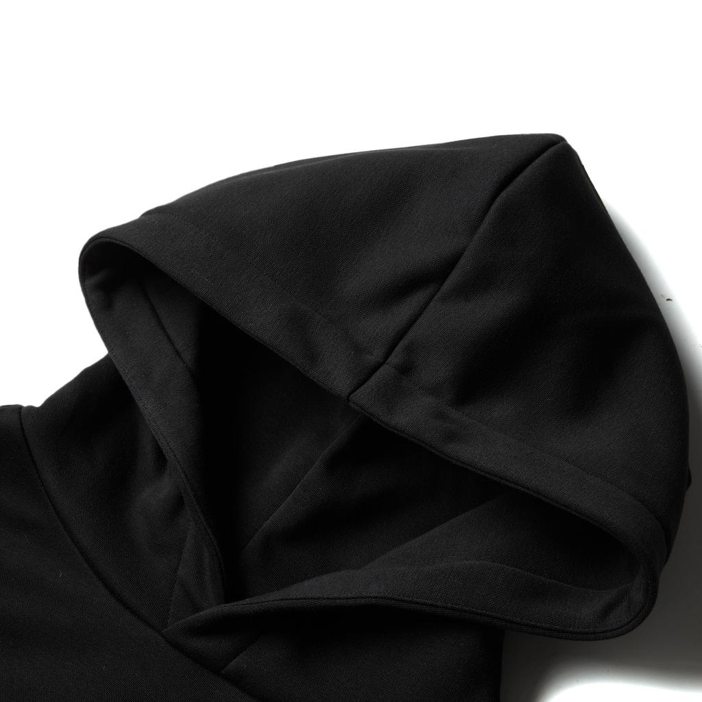 Li Ning Sports Fashion Series Antistatická Antibakteriální Hřejivá Fleecová Mikina s Kapucí s Logem Unisex Mikiny Černá AWDUE95-2