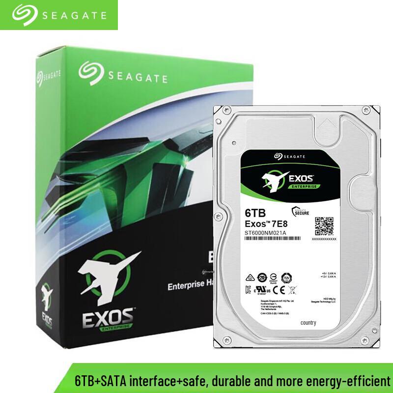 Seagate Galaxy Enterprise 6TB 3.5" 7200 RPM SATA CMR NAS Server Hard Drive