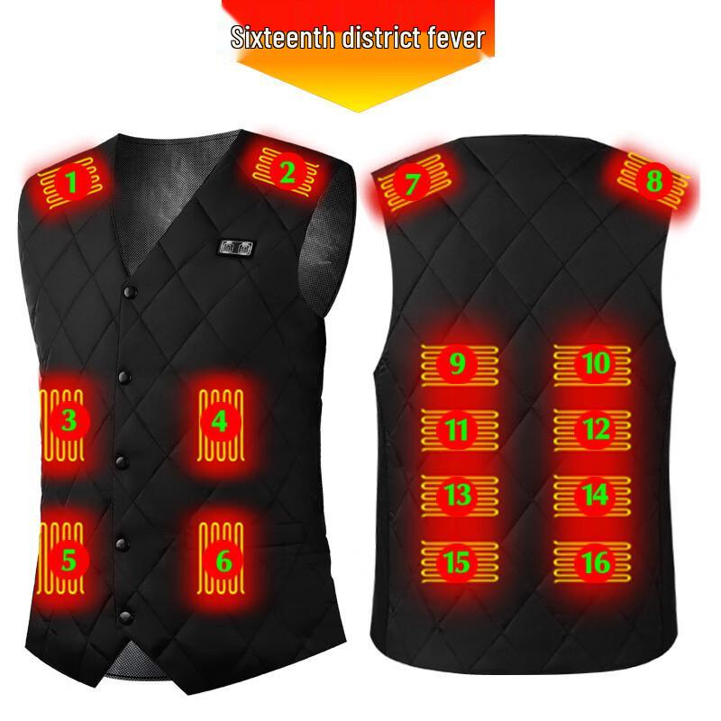 

Smart 16-Zone USB Heated Vest