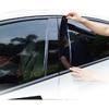 For Nissan Kicks 2017-2024 Pillar Posts Door Piano Black Trim Decal Cover Kit