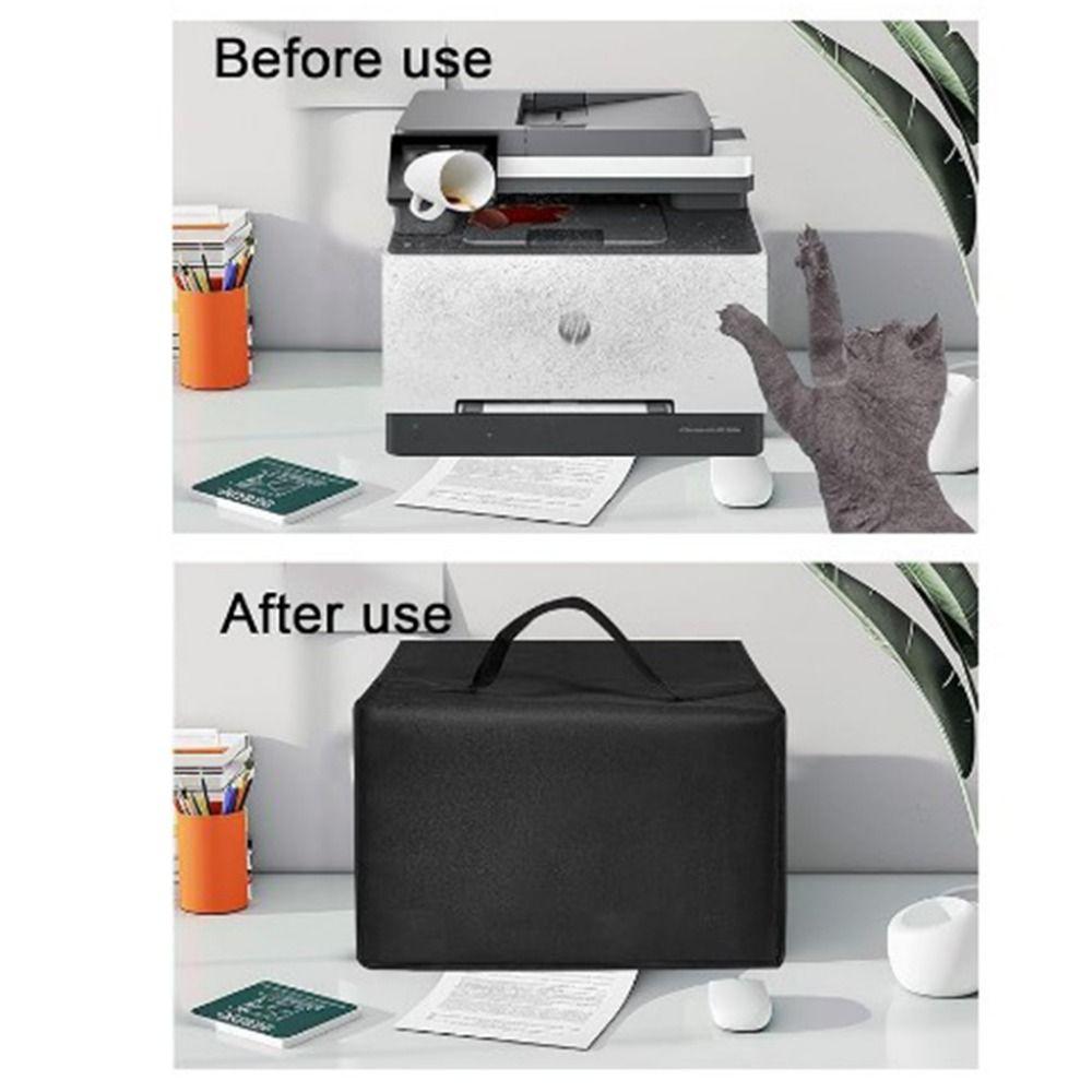 Waterproof Printer Dust Cover Reinforced Handle Protective Sleeve Dustproof Cover Study Room