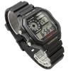 Casio World Time Digital Men's Watch AE-1200WH-1AV, Black, with Genuine Casio Box, International Model [Parallel Import]