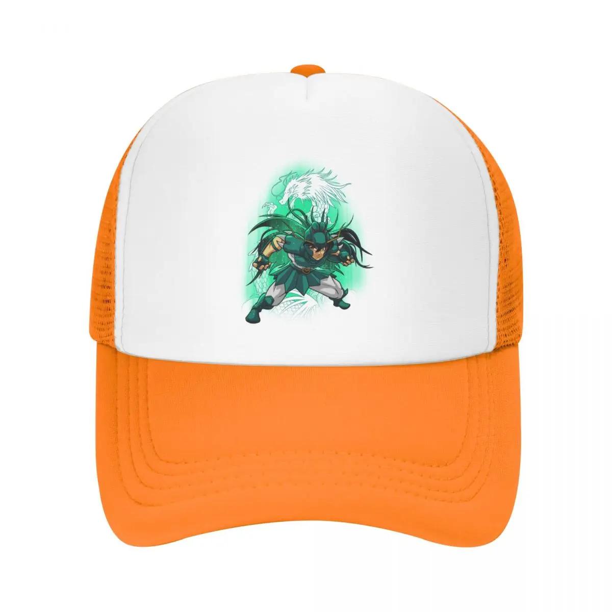 

Custom Shiryu Of Dragon Trucker Hat Adult Saint Seiya Knights Of The Zodiac Adjustable Baseball Cap Women Men Hip Hop Dad Hat One Size