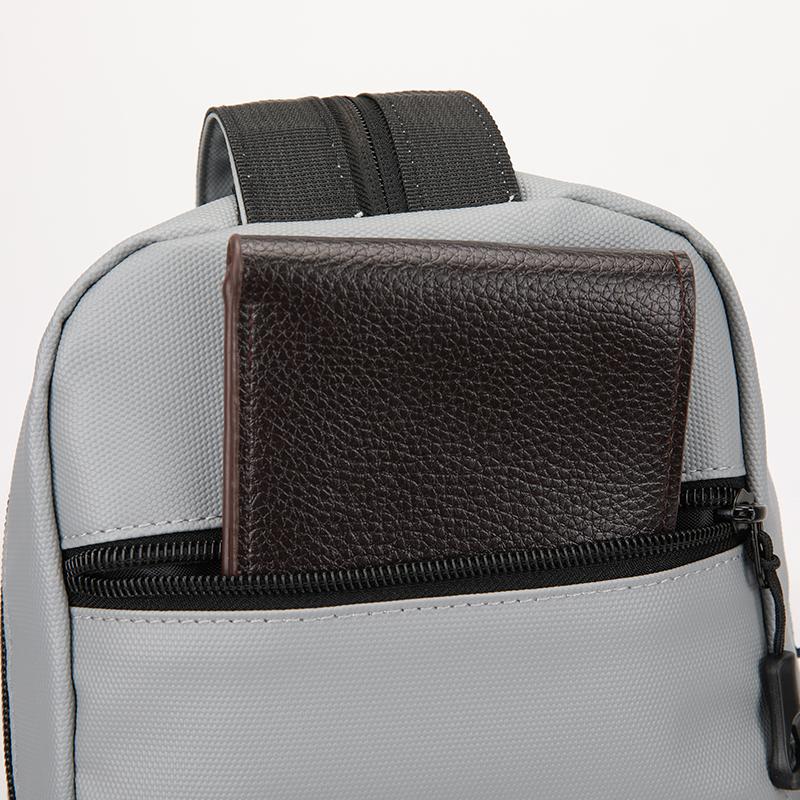 Men's Backpack and Chest Bag 2 In 1 Fashion Small Black Shoulder School Bag for Man Designer Waterproof Sports Travel Bag