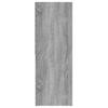 Vidaxl Bookshelf, Sonoma Oak Grey, 67X24X161 Cm