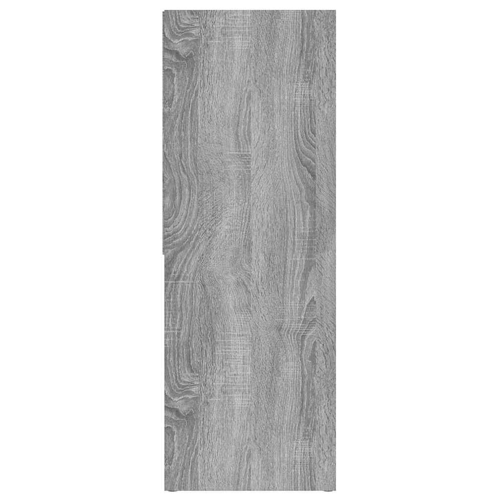 Vidaxl Bookshelf, Sonoma Oak Grey, 67X24X161 Cm