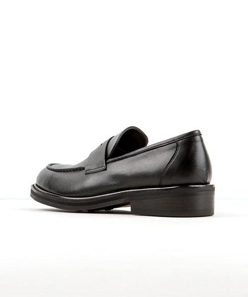 Leatherless #406 / Wild Loafers / Black / For Men