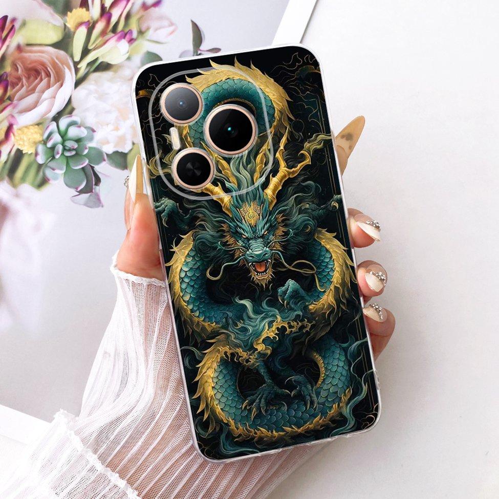 Case For Honor Power 5G Cover DVD-AN00 Transparent Fashion Butterfly Cute Cat Cool Painted Soft Phone Casing For Honor Power 5G