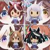 MINI Action Figures PrettyDerby GoldShip Cute Chassis Desktop Ornaments Decorations Statue Model Kit Surprise Otaku Toys Gifts