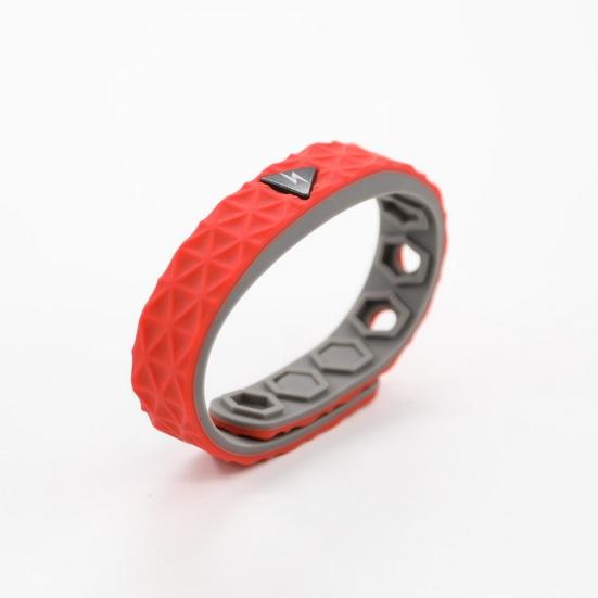Silicone Bracelet Ultralight Waterproof Non-Fading Adjustable Comfortable to Wear Protective Flexible Unisex Anti-static Silicone Sports Bracelet