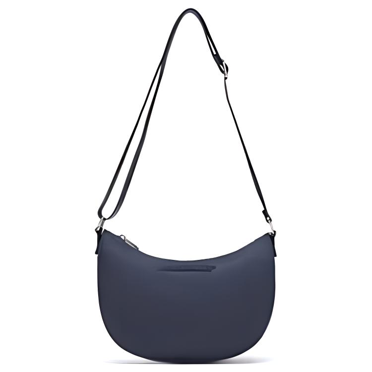 Lacoste Adjustable Shoulder Strap Fabric Crossbody Bag Small Women bags Dark-Blue NF4176SG-M05 Dark Blue,Small