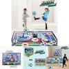 Fun And Colorful Childrens Soccer Play Mat Set With Soft Plush Pillow And Accessories
